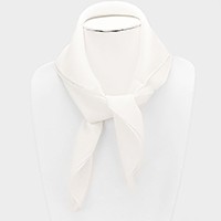 Silk square scarf