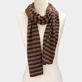 Striped Oblong  Scarf