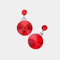 Genuine Crystal Drop Earrings