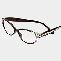 Side Crystal Reading Glasses