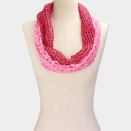 2PCS - Net Infinity Scarf