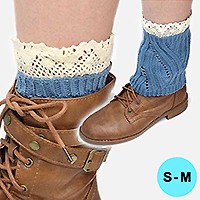 Cutie Pie Acrylic Leg Warmer/ Boot Topper