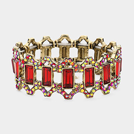 Jagged Regal Stretch Bracelet