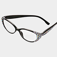 Side Crystal Reading Glasses