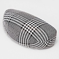 Check Patterned  Eyewear Case