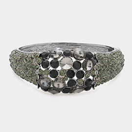 Crystal Accented Evening Bracelet