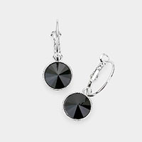 Genuine Crystal Dangle Earrings