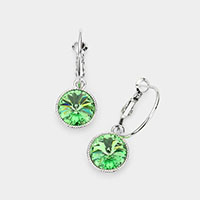 Genuine Crystal Dangle Earrings