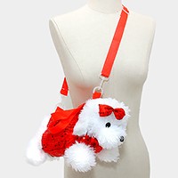 Sequin Dog Doll Puppy Crossbody Bag