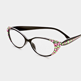 Side Crystal Reading Glasses