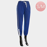 Side Stripes Detail Band Lounge Pants