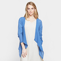 Front Tie Short Cardigan