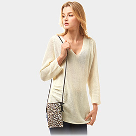 Animal Print Crossbody Bag