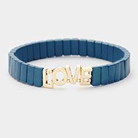 Lego Block Love Stretch Bracelet