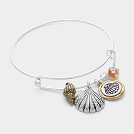 Shell Charm Bracelet