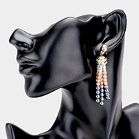 Pearl Tassel Earrings