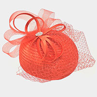 Bow Mesh Dressy Hat