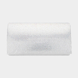 Shimmery Evening Clutch Bag