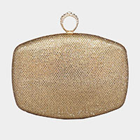 Shimmery Evening Clutch Bag