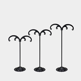 3PCS - Metal Earring Display Stands