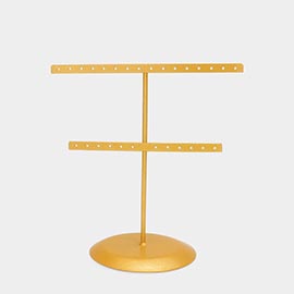 Metal T-bar Jewelry Display Stand