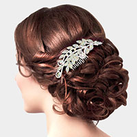 Rhinestone Sprout Hair Comb