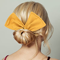 Solid Color Deft Bun Maker Hair Band