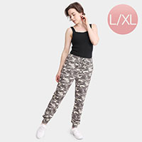 Camouflage Patterned Loungewear Pants