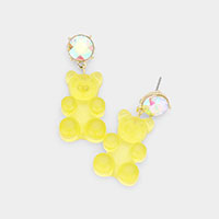 Gummy Bear Dangle Earrings