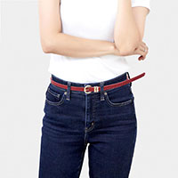 Faux Leather Belt