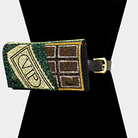 Bling VIP Credit Card Fanny Pack / Belt / Crossbody Bag