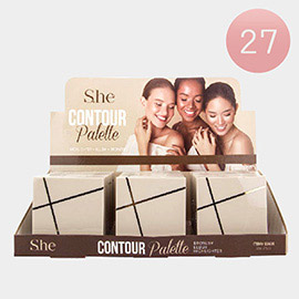 27PCS - 3 Colors Contour Palettes