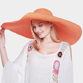 Solid Straw Sun Hat