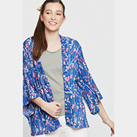 Floral Cover Up Kimono Poncho