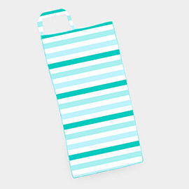 Striped Beach Towel and Tote Bag