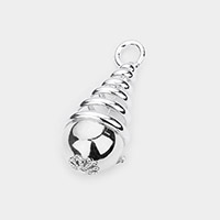 Swirl Metal Pendant