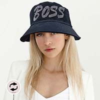 Queen Message Solid Reversible Bucket Hat