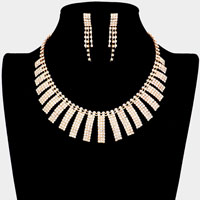 Rhinestone Pave Collar Necklace