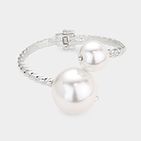 Pearl Hinged Bracelet