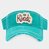 Be Kind Vintage Visor Hat