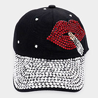 Bling Lips Baseball Cap