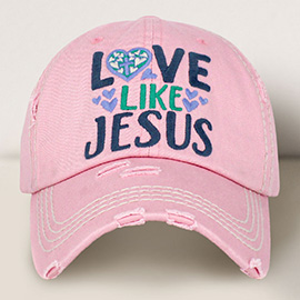 LOVE LIKE JESUS Vintage Baseball Cap