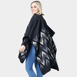 Chevron Pattern Cape