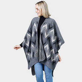 Chevron Pattern Cape