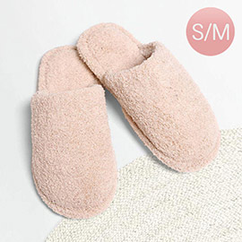 Solid Soft Home Indoor Floor Slippers