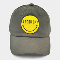 Smile A GOOD DAY Message Baseball Cap