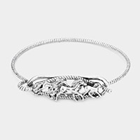 Running Horse Metal Hook Bracelet