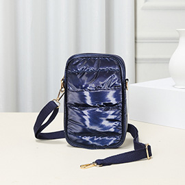 Puffer Rectangle Crossbody Bag