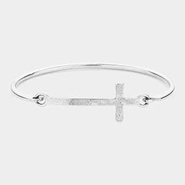 Metal Cross Hook Bracelet