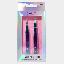 Iridescent Tweezer Duo Set